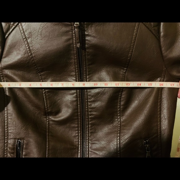 G. H. Bass & Co Faux Leather Moto Jacket - Picture 13 of 16